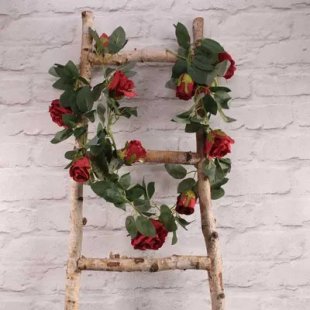 Rose Garland Red (175cm)