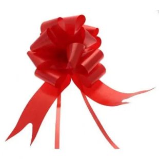 Red Pull Bow (50mm) 20 per pack