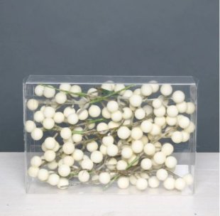 Christmas - White Berry Pick - Weatherproof