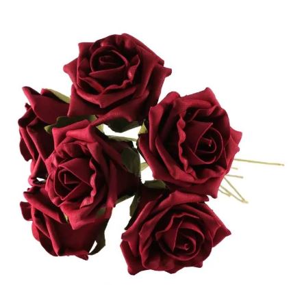 Artificial - Foam Tea Rose