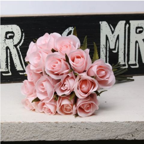 Artificial - Blenheim Bouquet - Cream/Pink