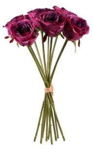 Artificial - Rose Bundle - Purple