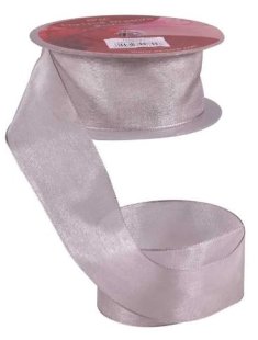 Ribbon - Organza - Silver