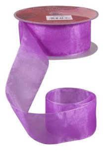 Ribbon - Organza - Purple