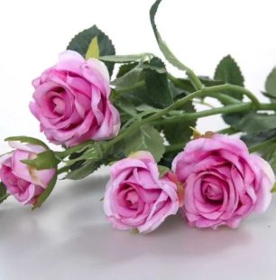 Artificial - Spray Rose - Lavender