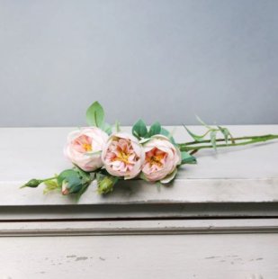 Artificial - Spray Rose - Light Pink
