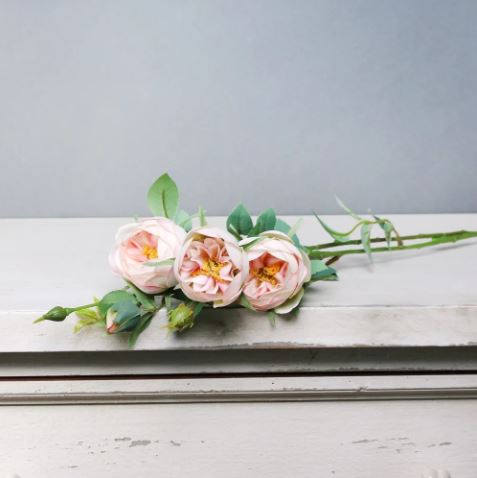 Artificial - Spray Rose - Light Pink