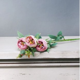 Artificial - Spray Rose - Lavender