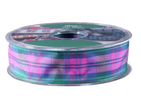 Ribbon - Satin - Tartan