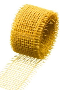 Ribbon - Jute Fibre - Mustard
