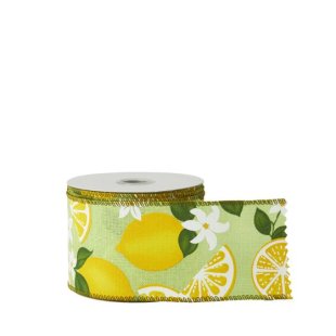 Ribbon - Lemon Slice - Green