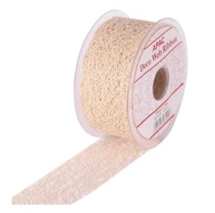 Ribbon - Deco Web - Ivory