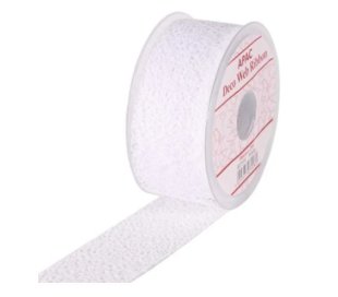 Ribbon - Deco Web - White
