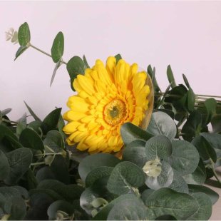 Artificial - Gerbera - Yellow