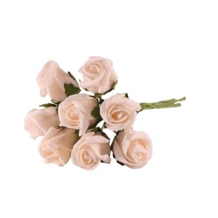 Artificial - Foam Tea Rose - Ivory