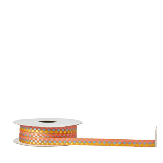 Ribbon - Olivia - Yellow/Blue/Pink