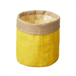 Hessian Bag - Yellow