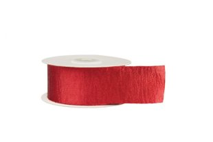 Ribbon - Lam√© - Red