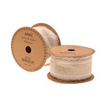 Ribbon - Lace - White