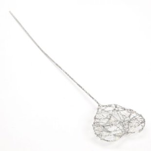Heart Wand - Silver