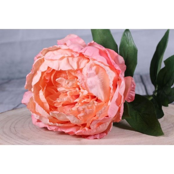 Artificial - Peony - Peach
