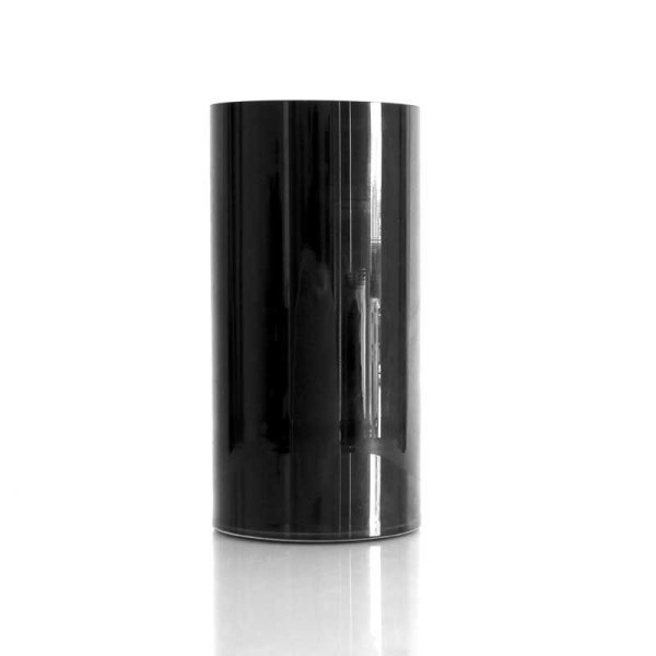 Glass - Cylinder Vase - Black