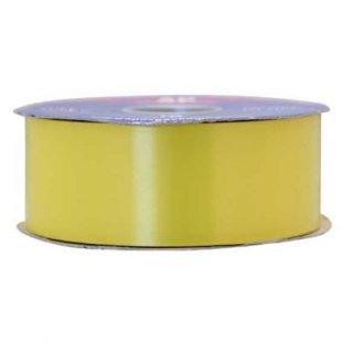 Ribbon - Poly Satin - Daffodil Yellow