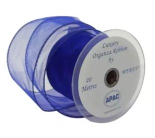 Organza - Wired - Royal Blue