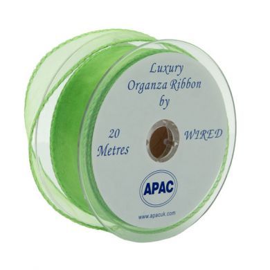 Organza - Wired - Lime