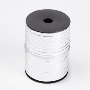 Ribbon - Curling - Metallic Silver