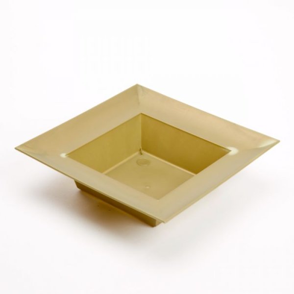 Designer Bowl - Square Apple Green