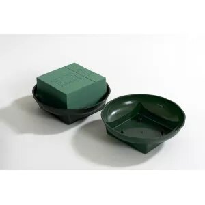 LARGE ROUND SQUARE DISH