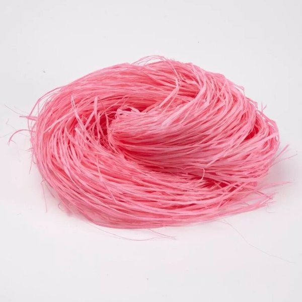 LONG RAFFIA PALE PINK 250G