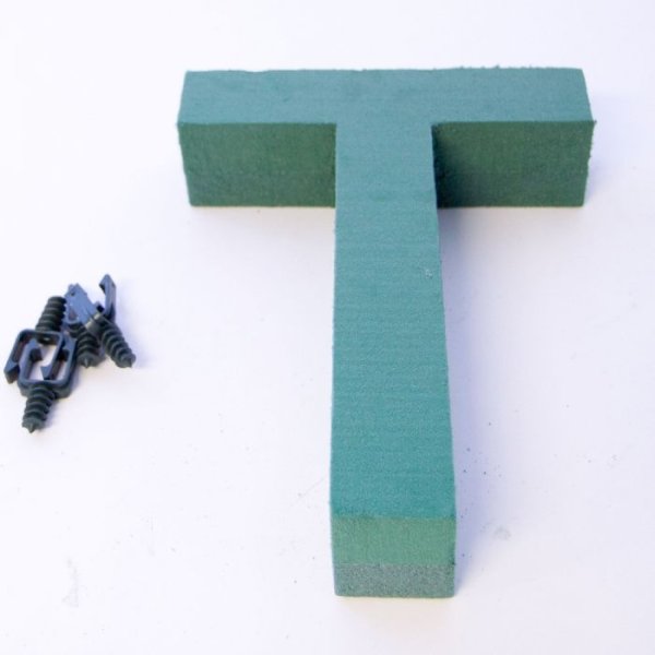 Floral Foam - Letter T