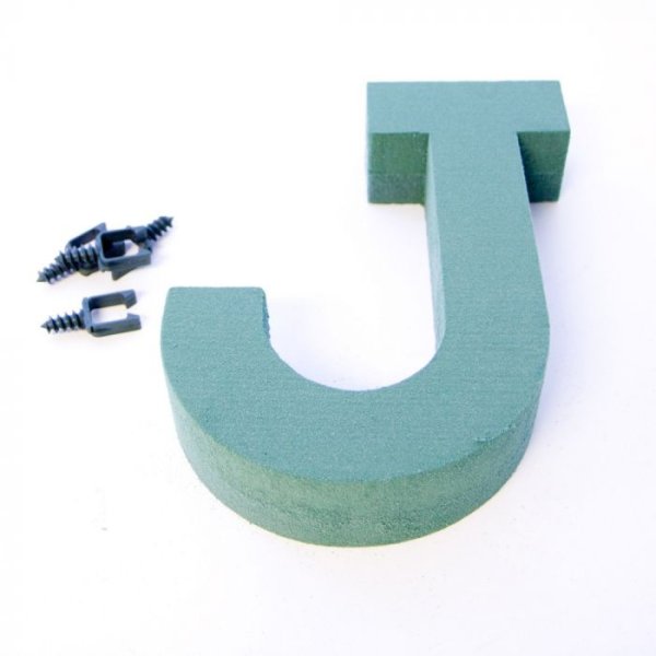 Floral Foam - Letter J