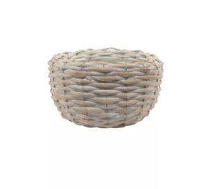 Basket - Willow Planter - White Wash