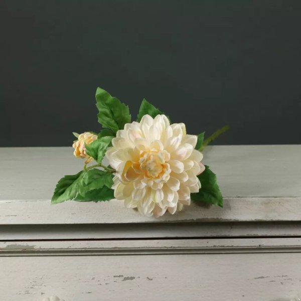Artificial - Dahlia - Cream