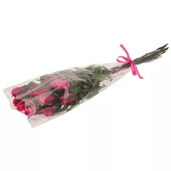 Artificial - Bunch of Roses - Hot Pink