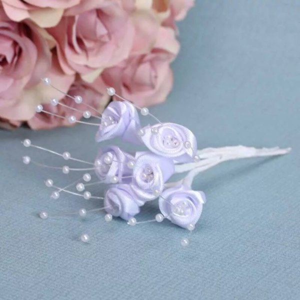 Flower Head - White