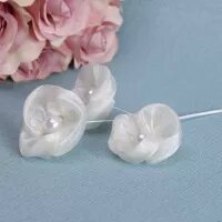Flower Head - Cream