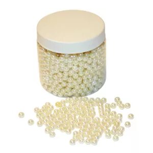 Pearls in Jar - White