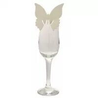 Ivory Butterfly Place Cards (x10)