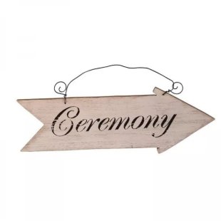 Whitewashed Ceremony Arrow (6/48)