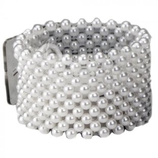Pearl Bracelet - White 4cm