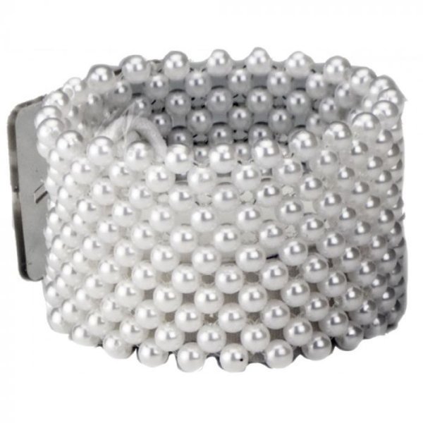 Pearl Bracelet - White 4cm
